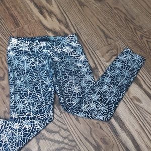 Black Spiderweb Leggings